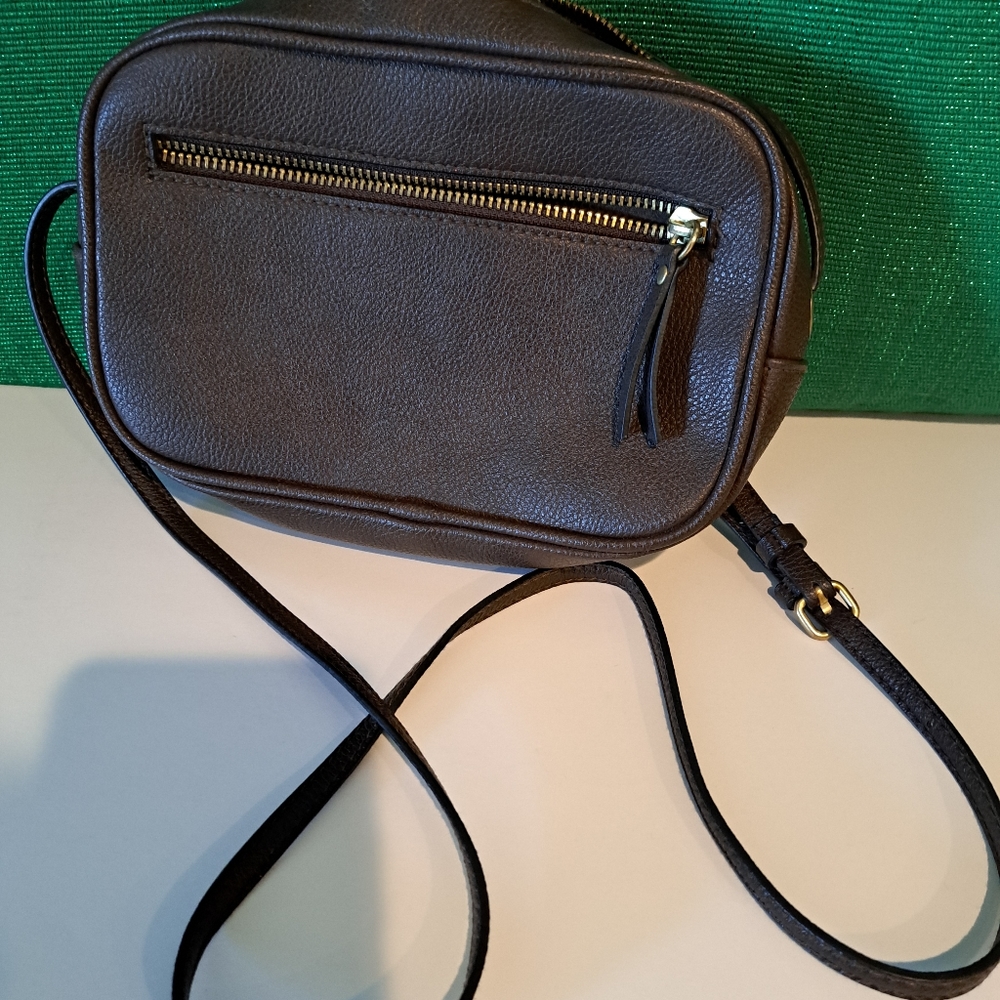 Over the shoulder small Lather purse